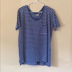 Blue striped Tee